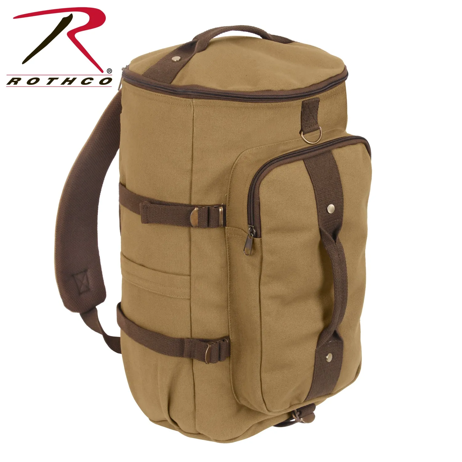 Backpack - Inches Award-winning Tech-powered Duffle Canvas 19 / Convertible Rothco