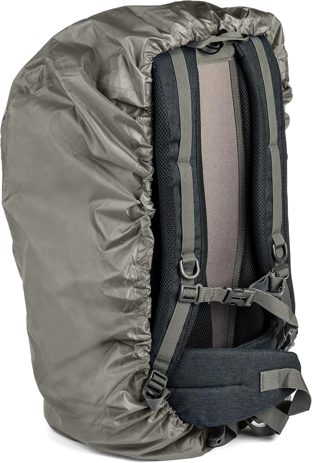 Backpack Rain Cover with Reflective Lining and Travel Bag - Waterproof Knapsack Protector with Elastic Lining and Safety Reflector for Biking | Hiking | Canoeing | Camping | Mountaineering