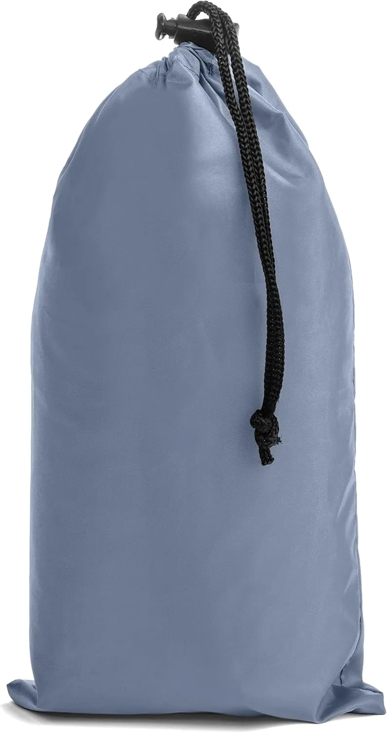 Backpack Rain Cover with Reflective Lining and Travel Bag - Waterproof Knapsack Protector with Elastic Lining and Safety Reflector for Biking | Hiking | Canoeing | Camping | Mountaineering