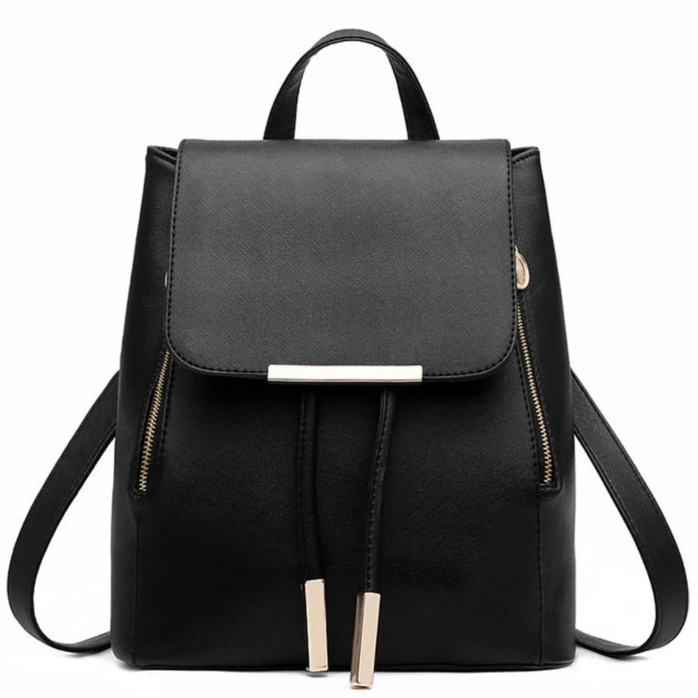 Backpack Women Pu Leather Female Backpacks Teenager School Mochila Feminina Rucksack Mochilas Mujer