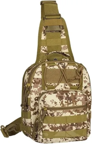 Bag Backpack Sport Bag Pack Sling Shoulder Backpack Every Day Carry(Desert Digital)