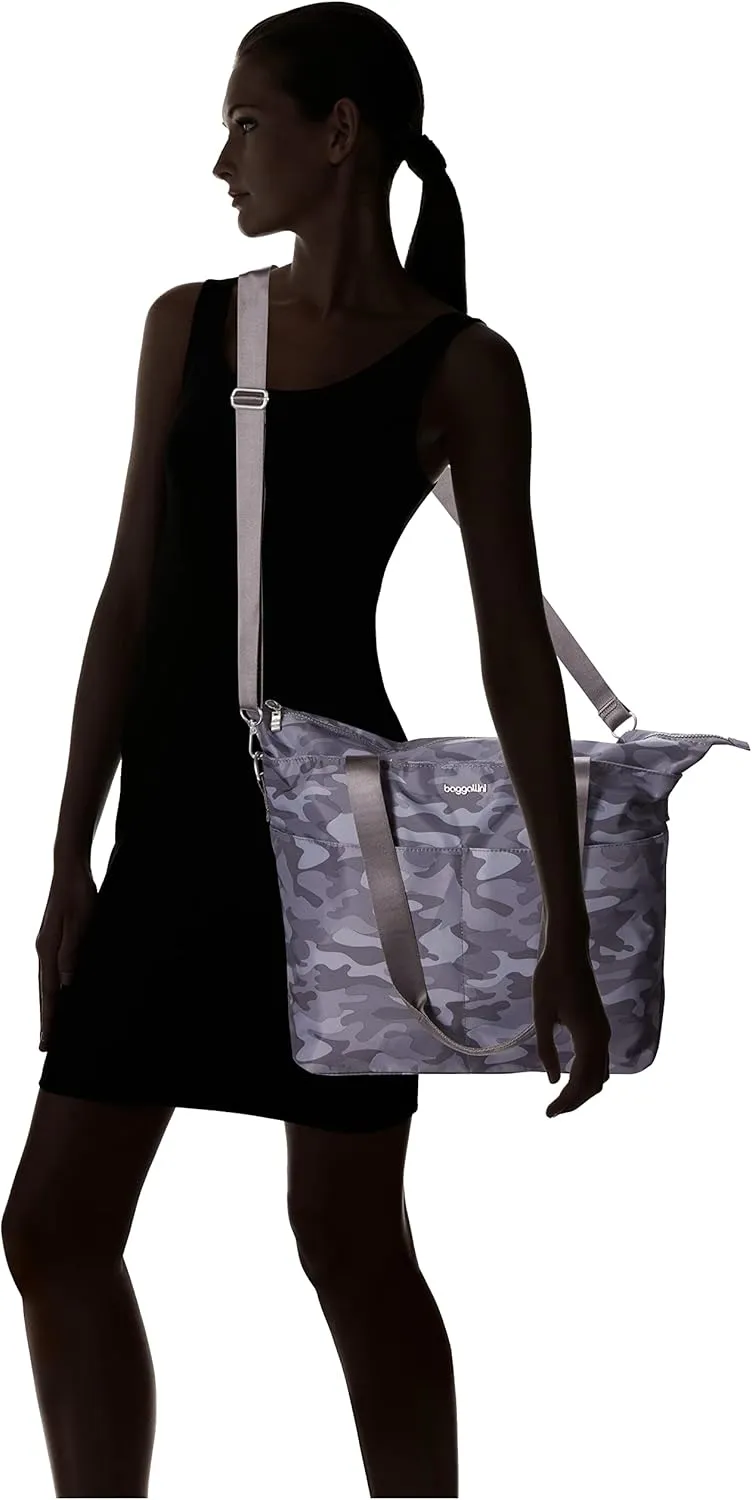 Baggallini Carryall Tote Bag - Crossbody Tote Bag for Women