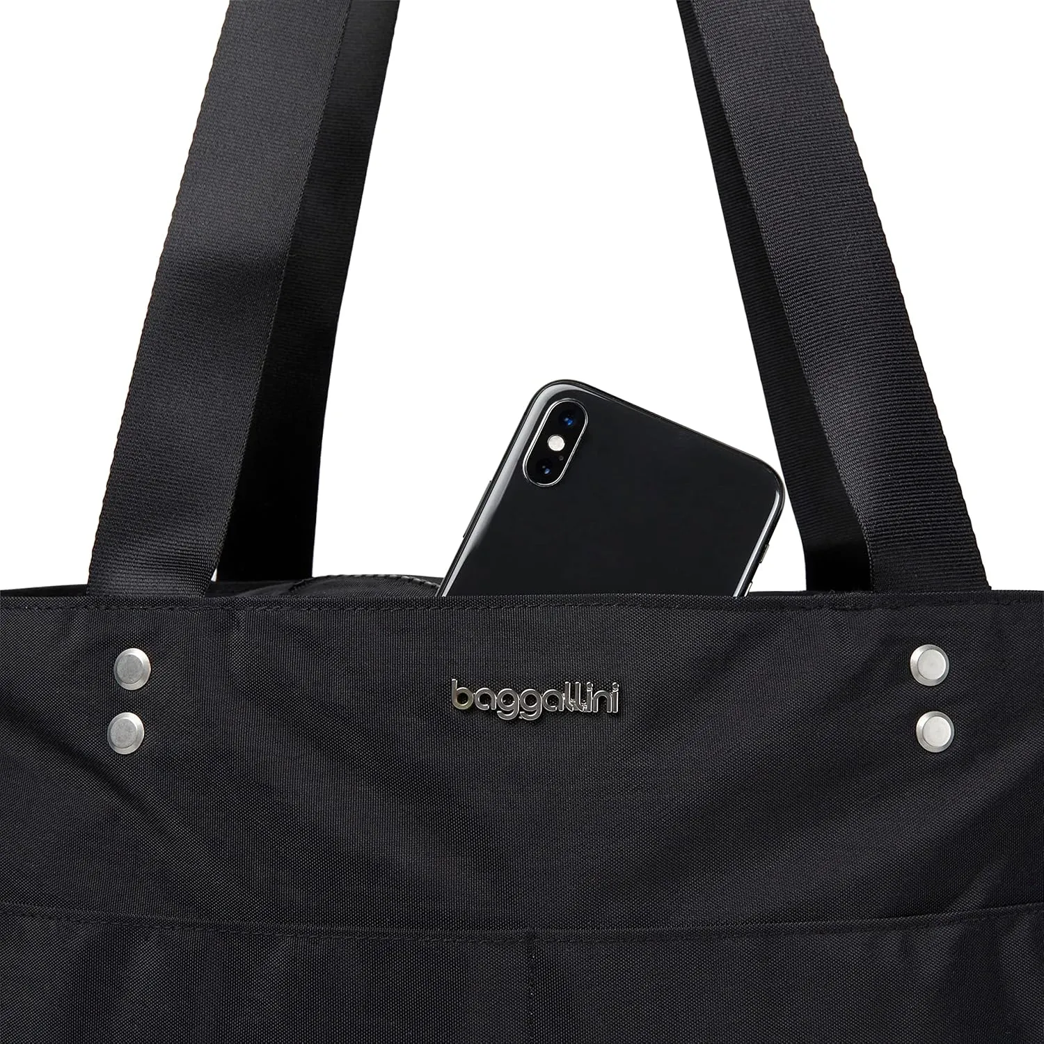 Baggallini Carryall Tote Bag - Crossbody Tote Bag for Women