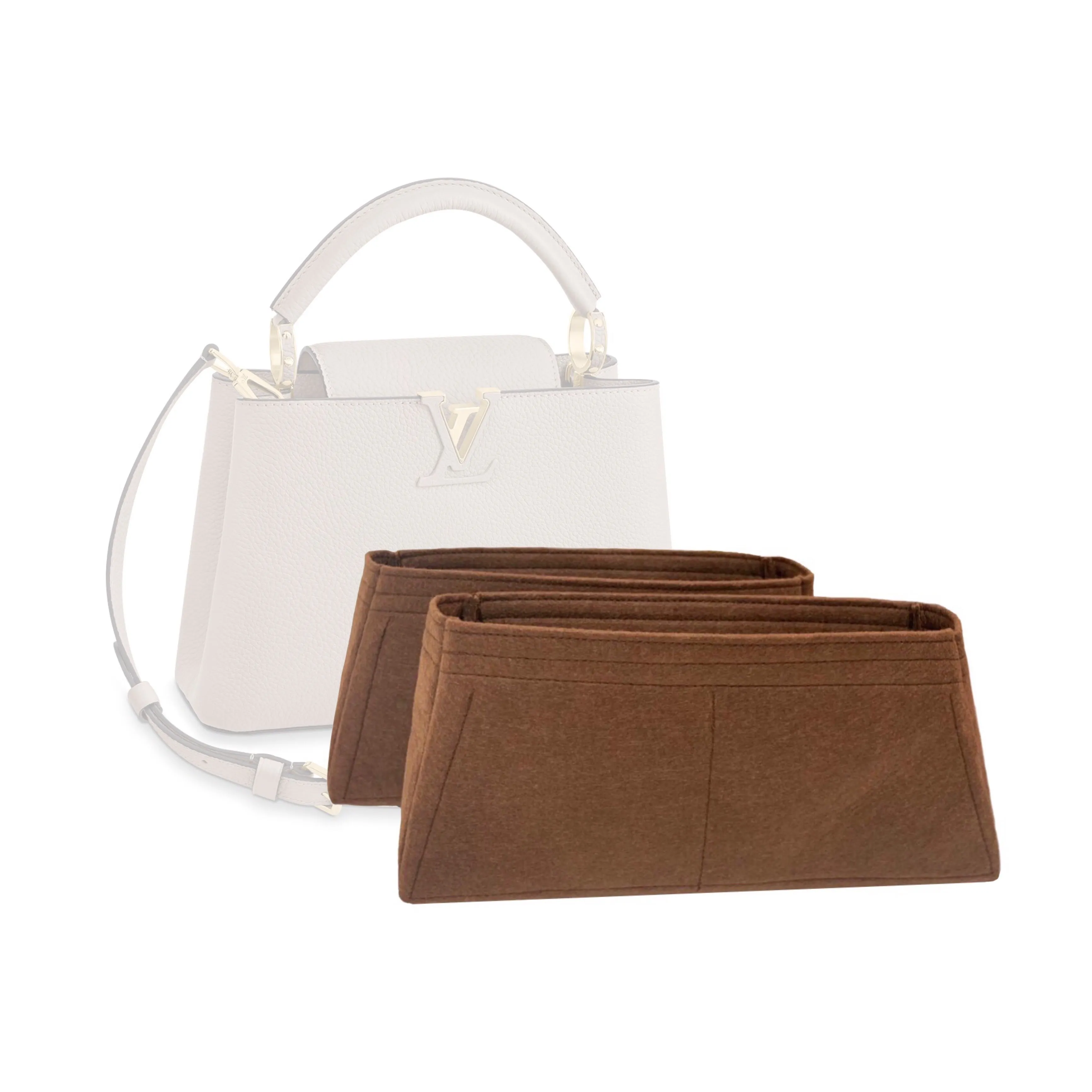 BaginBag® | Handbag Organizer For Louis Vuitton Capucines GM Bag | LV Purse Insert  | purse insert organizer |  LV Organizer Purse |  LV Tote Bag  Organizer | Bag Organizer | Tote Insert  bag |  travel bag organizer | LV Purse Organization