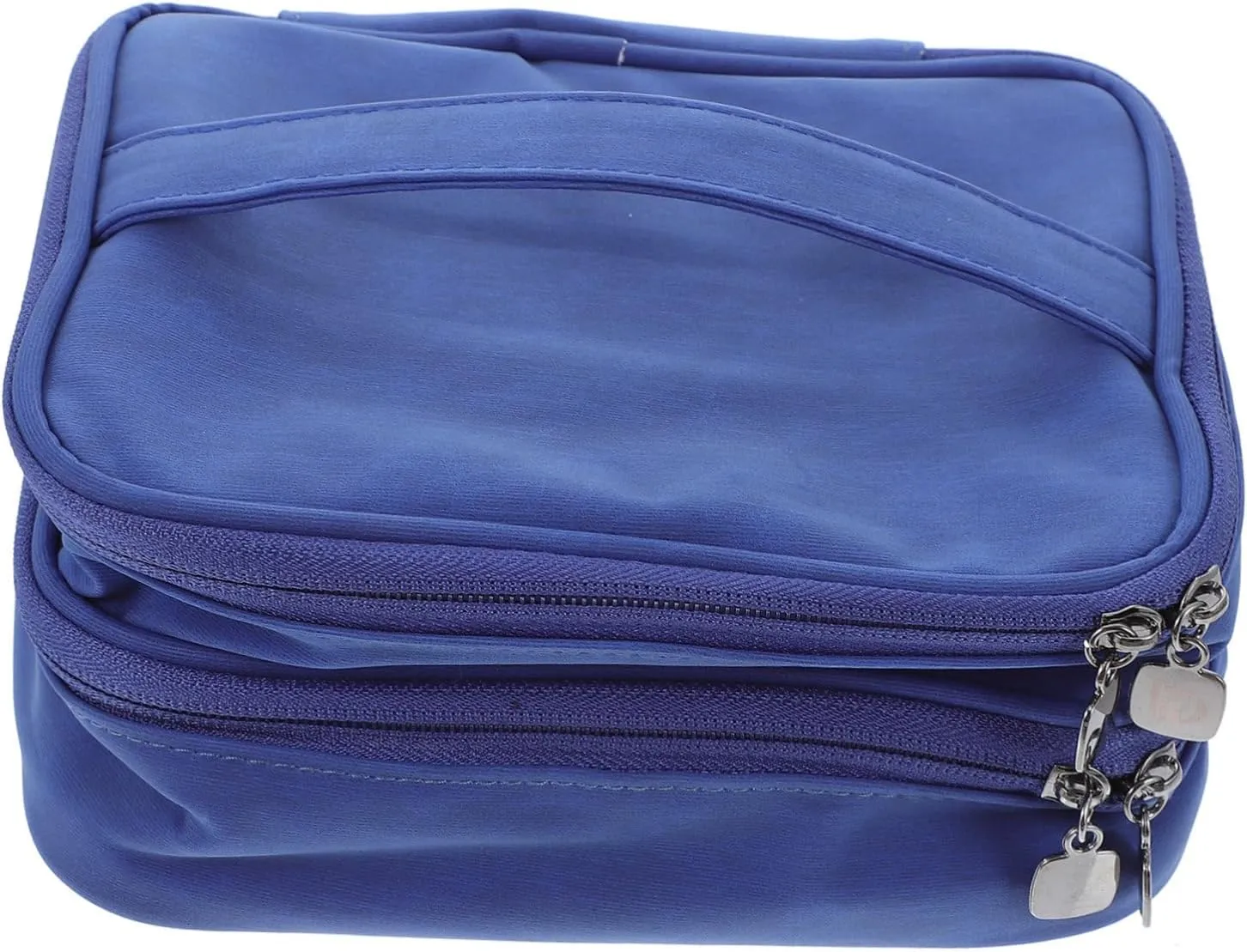 balacoo Bag for Electronics Multi-functional Storage Case Large Capacity Organizing Bag Double-layer Pouch Practical Light Weight for Travel Business Home