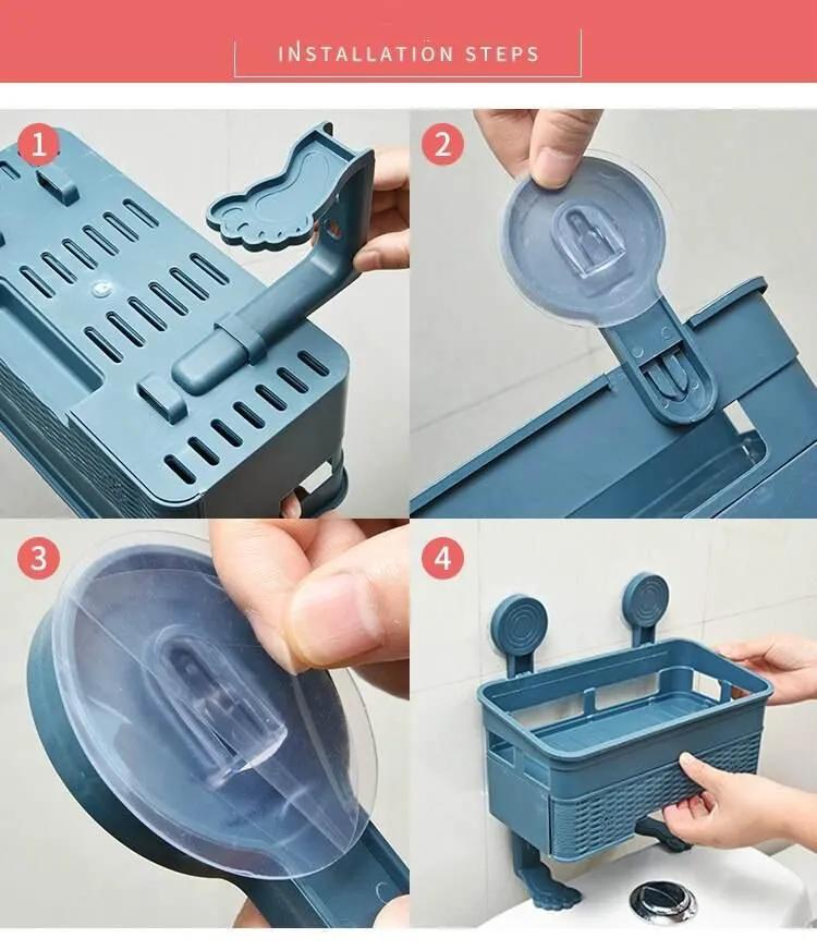 Bathroom Storage Rack - Multi-Layer Organizer