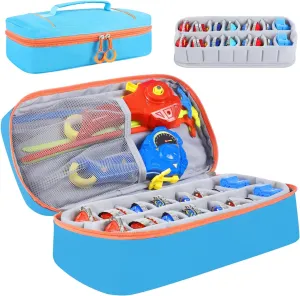 Battling Top Storage Bag, Burst Spinning Tops Storage Organizer Battle Tops Case, Portable Carrying Organizer for Burst Gyros Spinning Top and Launcher, Bag Only