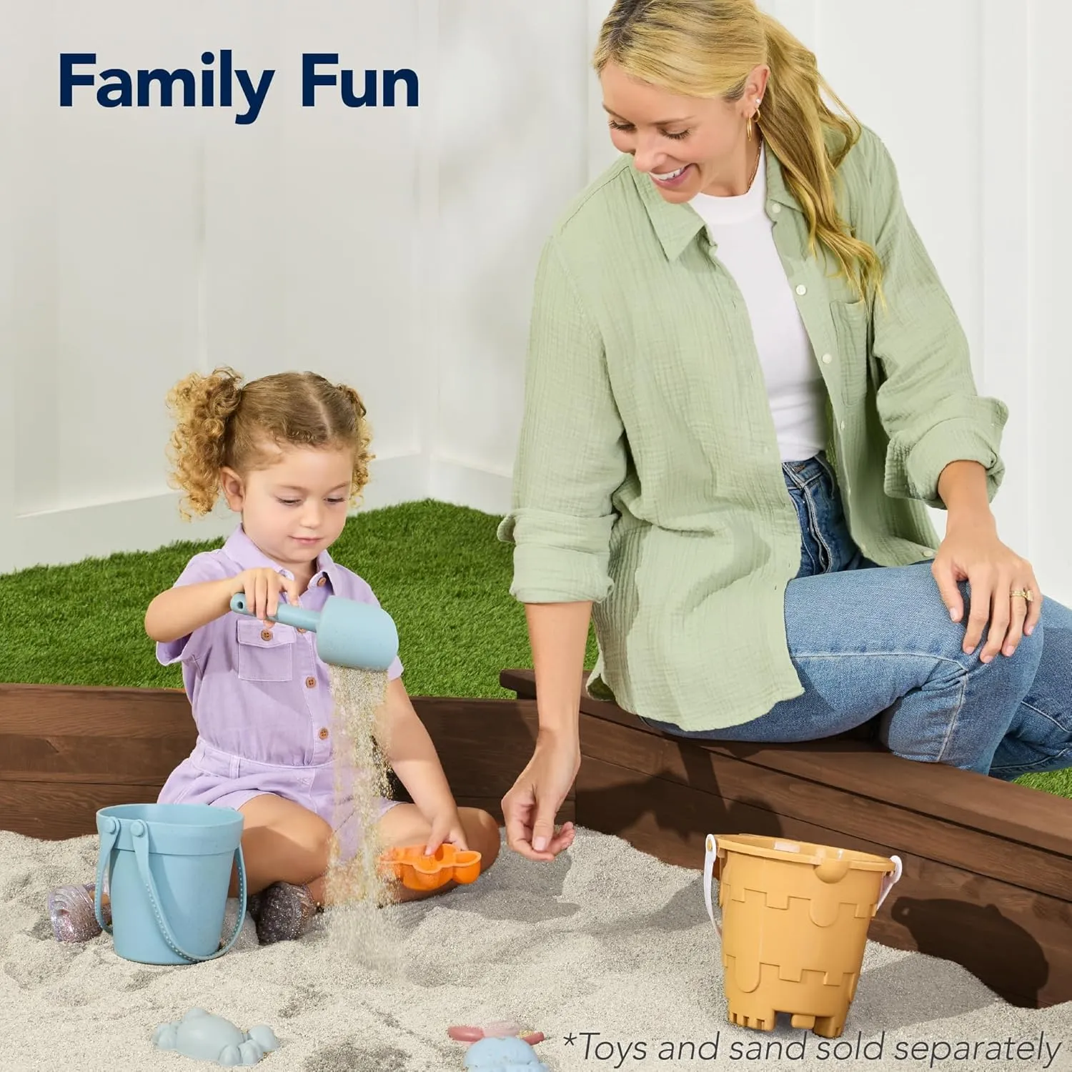 Best Choice Products Kid's Large Octagonal Wooden Outdoor Sandbox with Cover w/ 4 Reinforced Benches, 8 Seats, XL Sandpit, Bottom Liner - Walnut