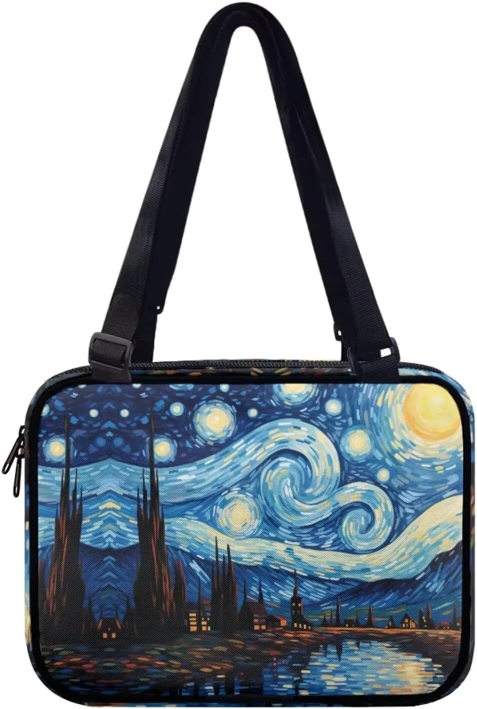Bible Cover for Women Large Capacity Bible Book Protector Case with Adjustable Straps Multi Holder