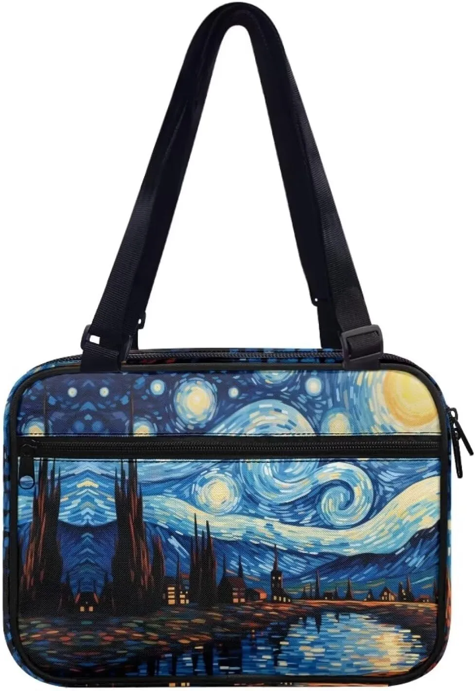 Bible Cover for Women Large Capacity Bible Book Protector Case with Adjustable Straps Multi Holder