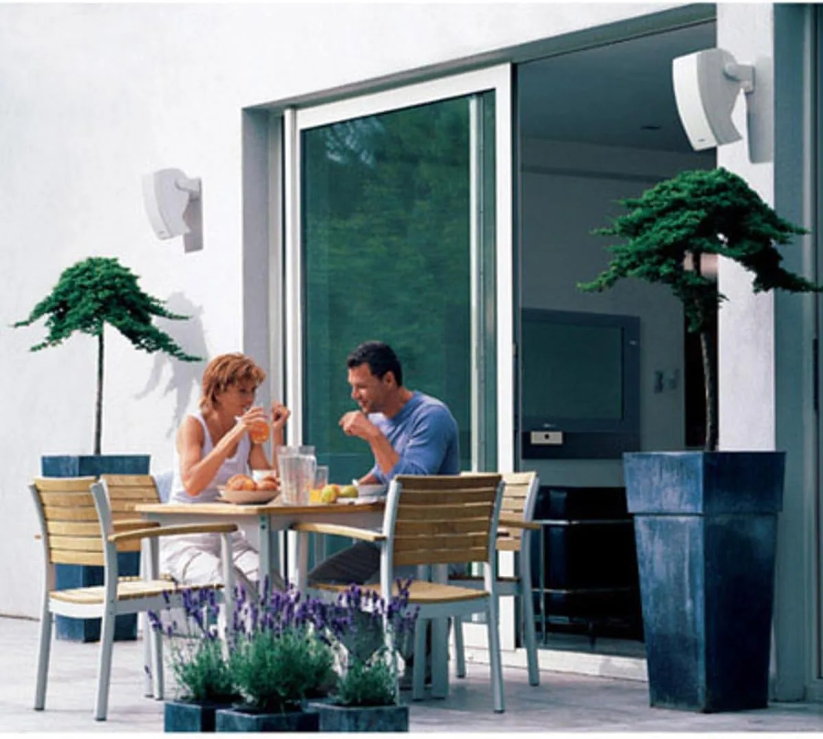 Bose 251 Environmental Speakers, Premium Outdoor Speakers - White