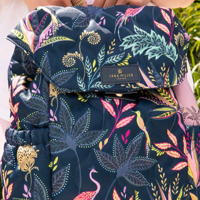 Botanic Paradise Quilted Backpack
