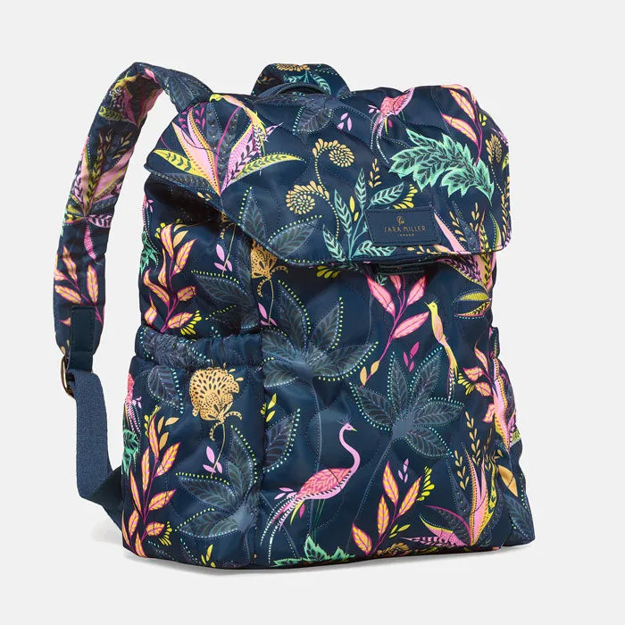 Botanic Paradise Quilted Backpack