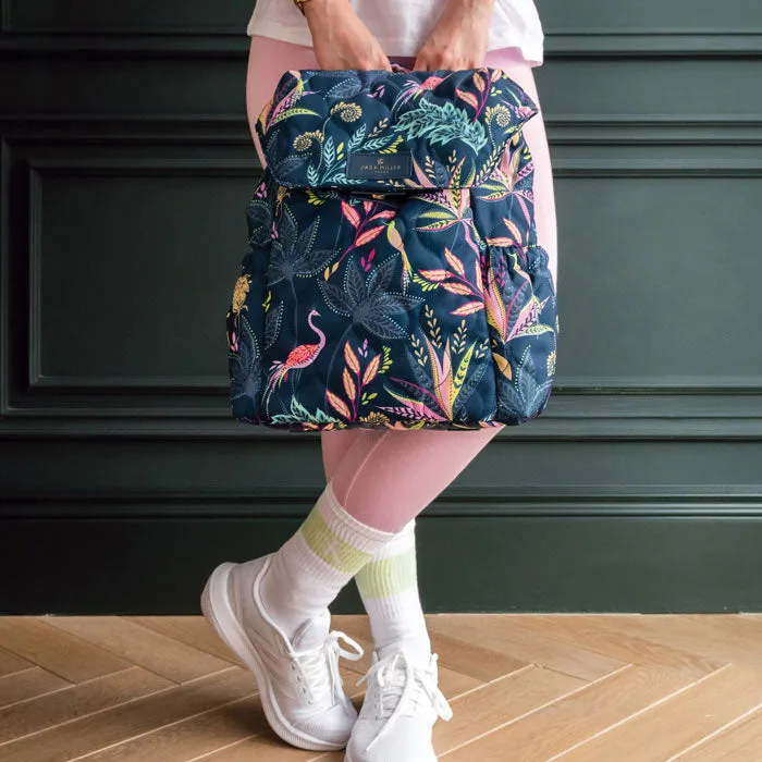 Botanic Paradise Quilted Backpack