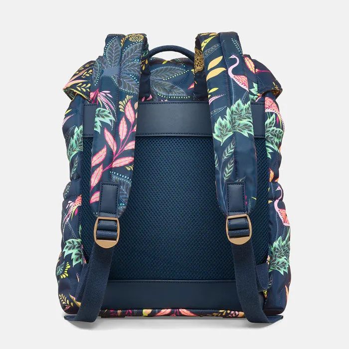 Botanic Paradise Quilted Backpack