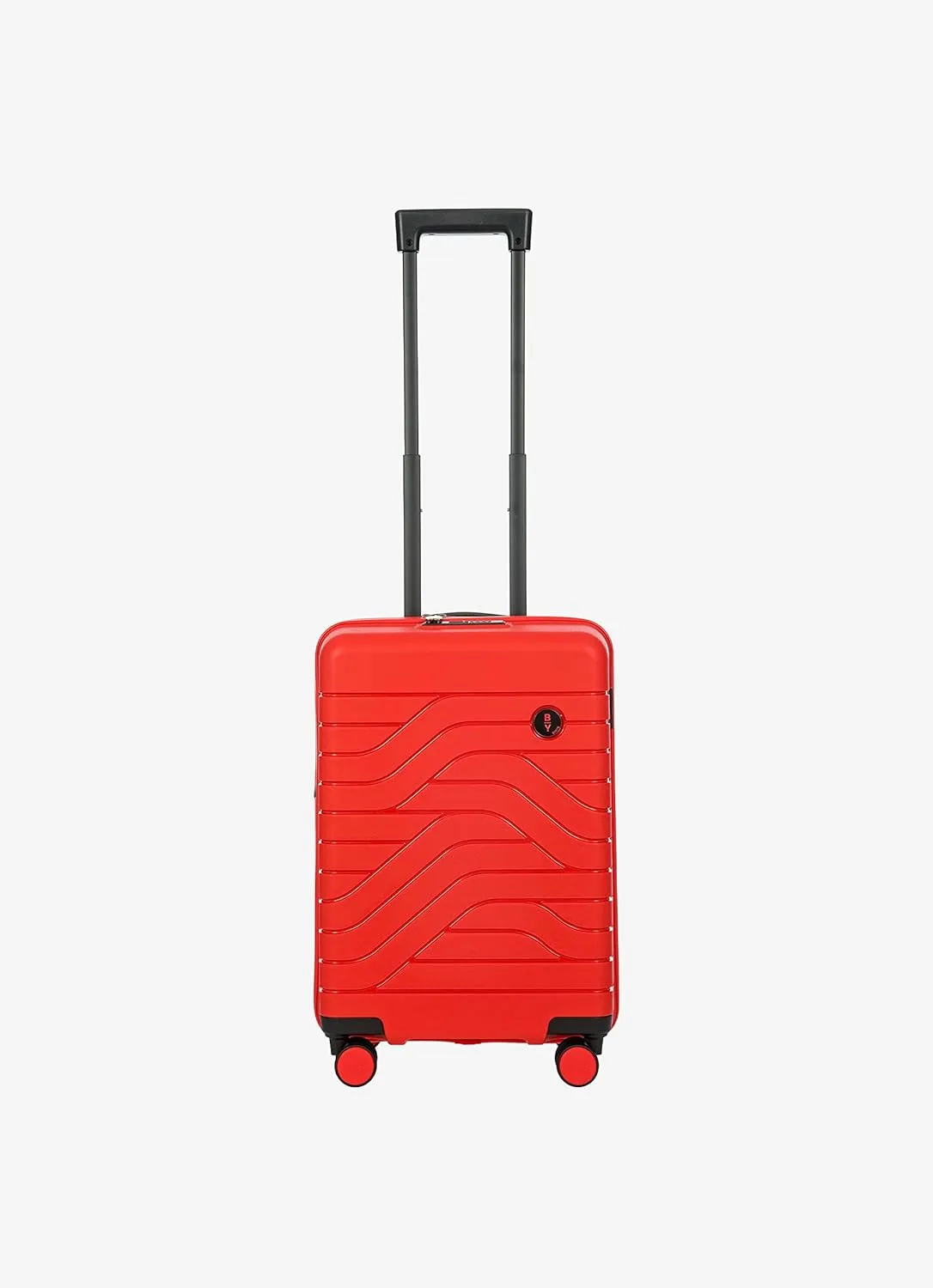 Bric's B|Y Ulisse 21-Inch Spinner - Luxury Carry-On Luggage With Spinner Wheels - Hard Shell Suitcases Made From Durable Polypropylene and Polycarbonate - Red