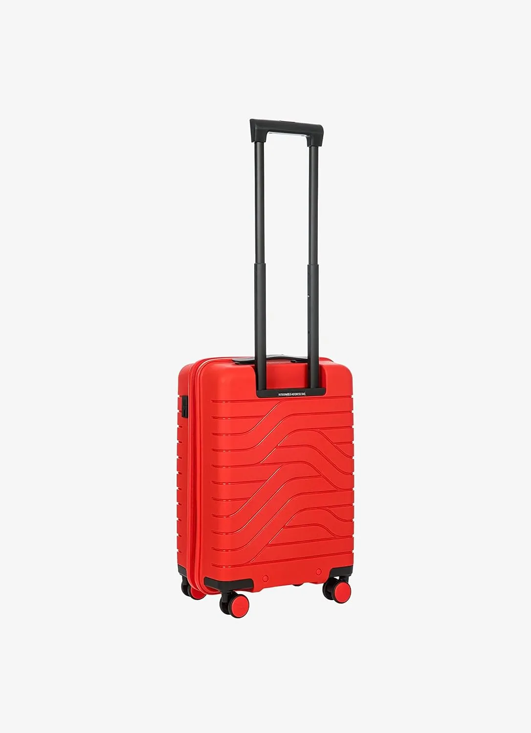 Bric's B|Y Ulisse 21-Inch Spinner - Luxury Carry-On Luggage With Spinner Wheels - Hard Shell Suitcases Made From Durable Polypropylene and Polycarbonate - Red