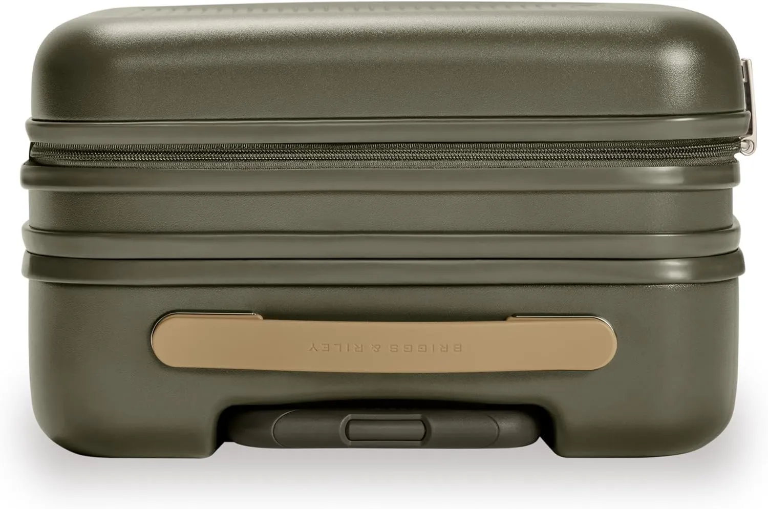 Briggs & Riley 21" Global Carry On Expandable Spinner - Luggage for Travel, Suitcases with Wheels, Hardside Rolling Bag for Men & Women, Self-Repairing Zipper - Sympatico Collection, Olive
