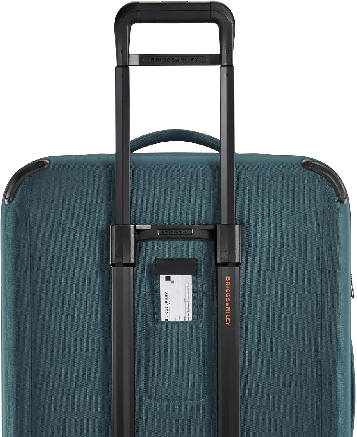 Briggs & Riley 29" Large Expandable Spinner - Checked Luggage for Travel, Suitcases with Wheels, Softside Rolling Bag for Men & Women, Self-Repairing Zipper - ZDX Collection, Ocean
