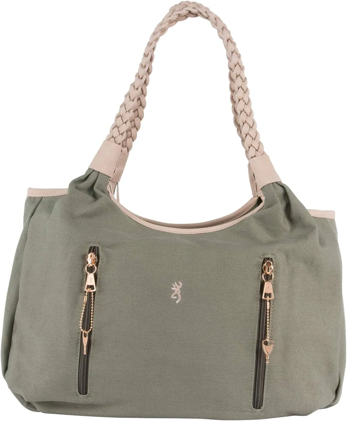 Browning Concealed Carry Purse, Premium Holstered Handbag with Safety Locking Option