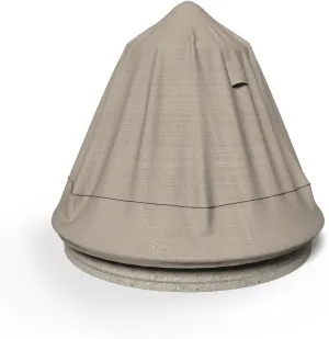 Budge P9A01PM1 English Garden Chiminea Cover Heavy Duty and Waterproof, 22" Diameter x 38" Drop, Tan Tweed