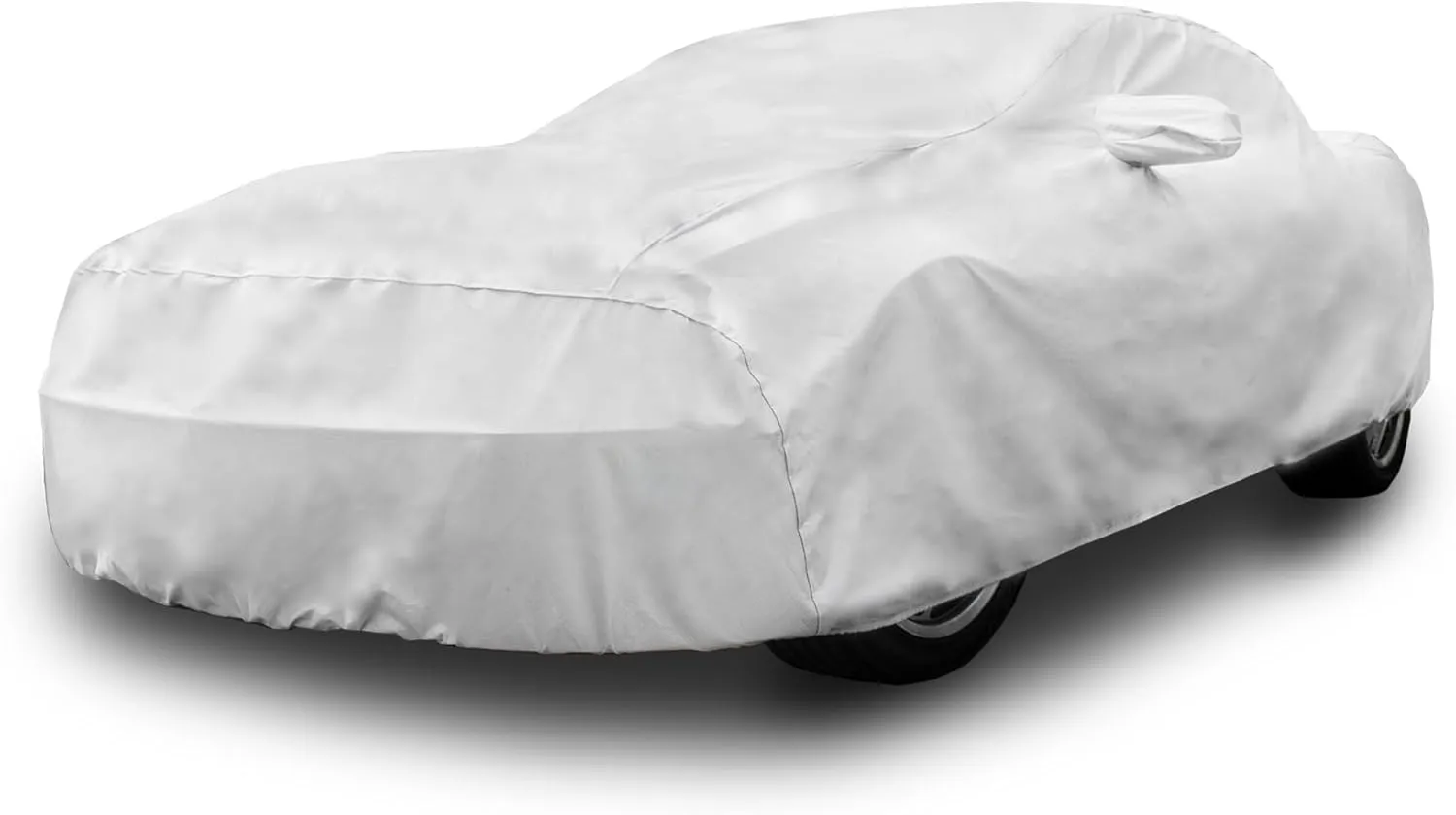 Budge TrueFit Plus Custom Car Cover Fits Shelby GT (07-08), GT500 (07-09), GT500KR (08-09), GT-H (07), Mustang (07-09) 2007-2009, Automotive Full Exterior Indoor Outdoor Car Cover, All Weather