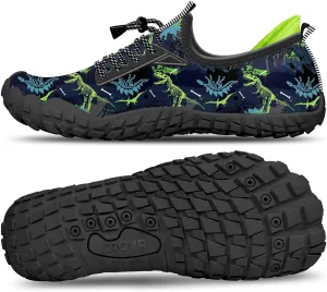 Built-in Heel Grips Water Shoes for Kids Girls Boys Hiking Wide Barefoot Swim Beach Pool Big Kid