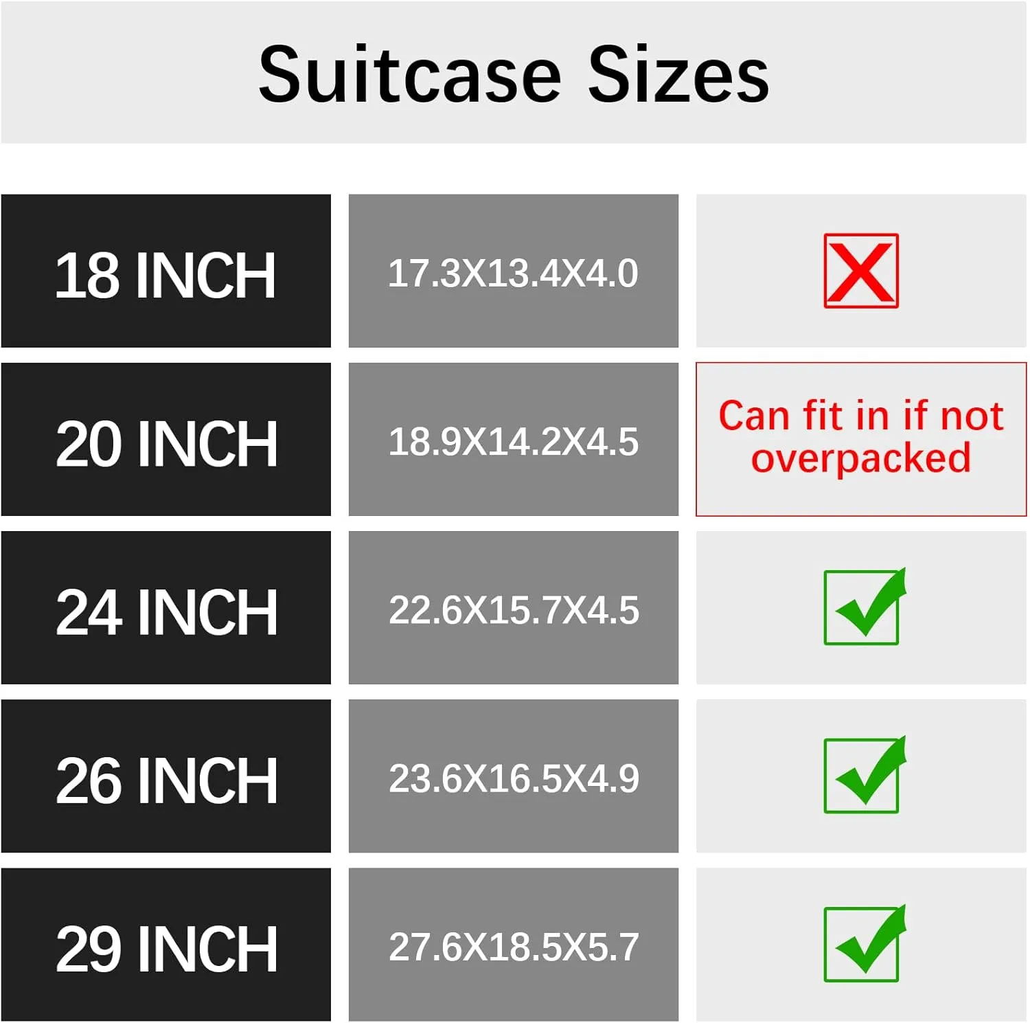 Bukere Hanging Travel Packing Shelves for Luggage Suitcase, Portable Cube Bag Organizer, Travel Essentials, Compression Closet Storage Organizer, X-Large Capacity