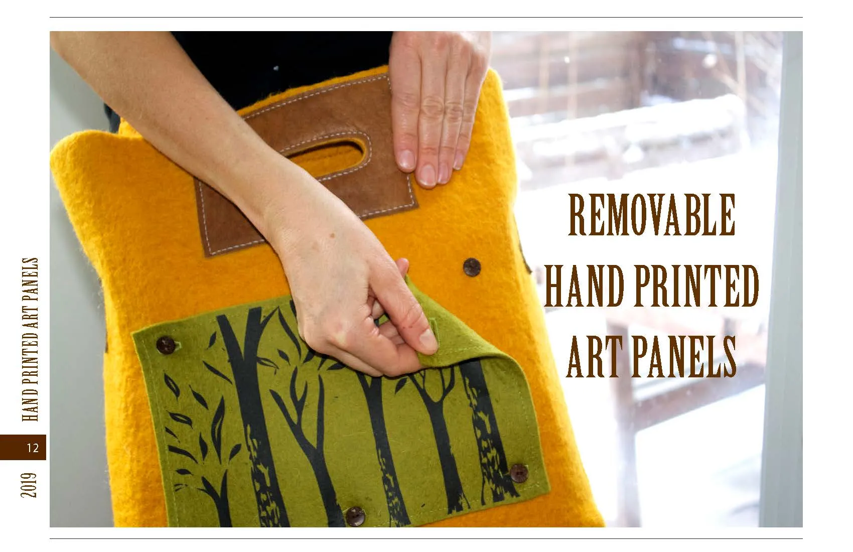 Button On Hand Printed Panels