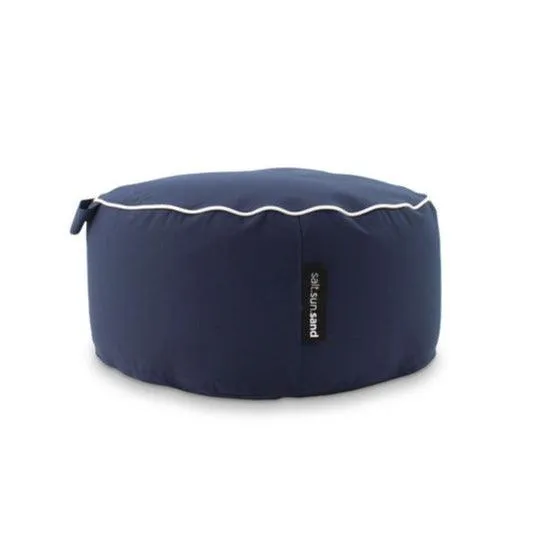 Byron Bay Outdoor Ottoman in Navy