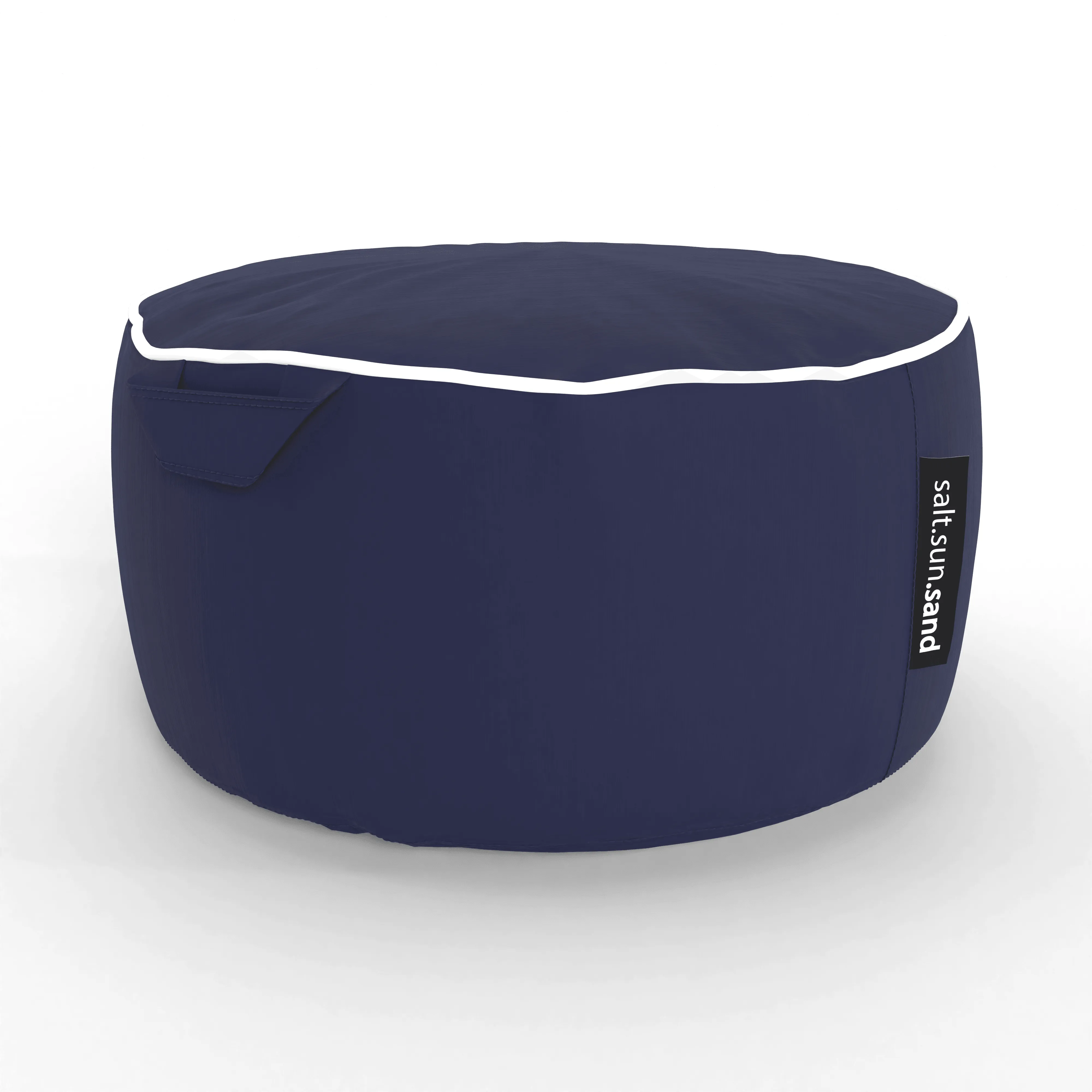 Byron Bay Outdoor Ottoman in Navy