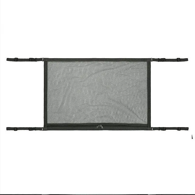 Car Ceiling Cargo Net Pocket Multi-function Adjustable  Durable Large Double-Layer Mesh SUV Roof Organizer Long Trip Storage Bag,Tent Putting Quilt Children's Toy Towel Sundries