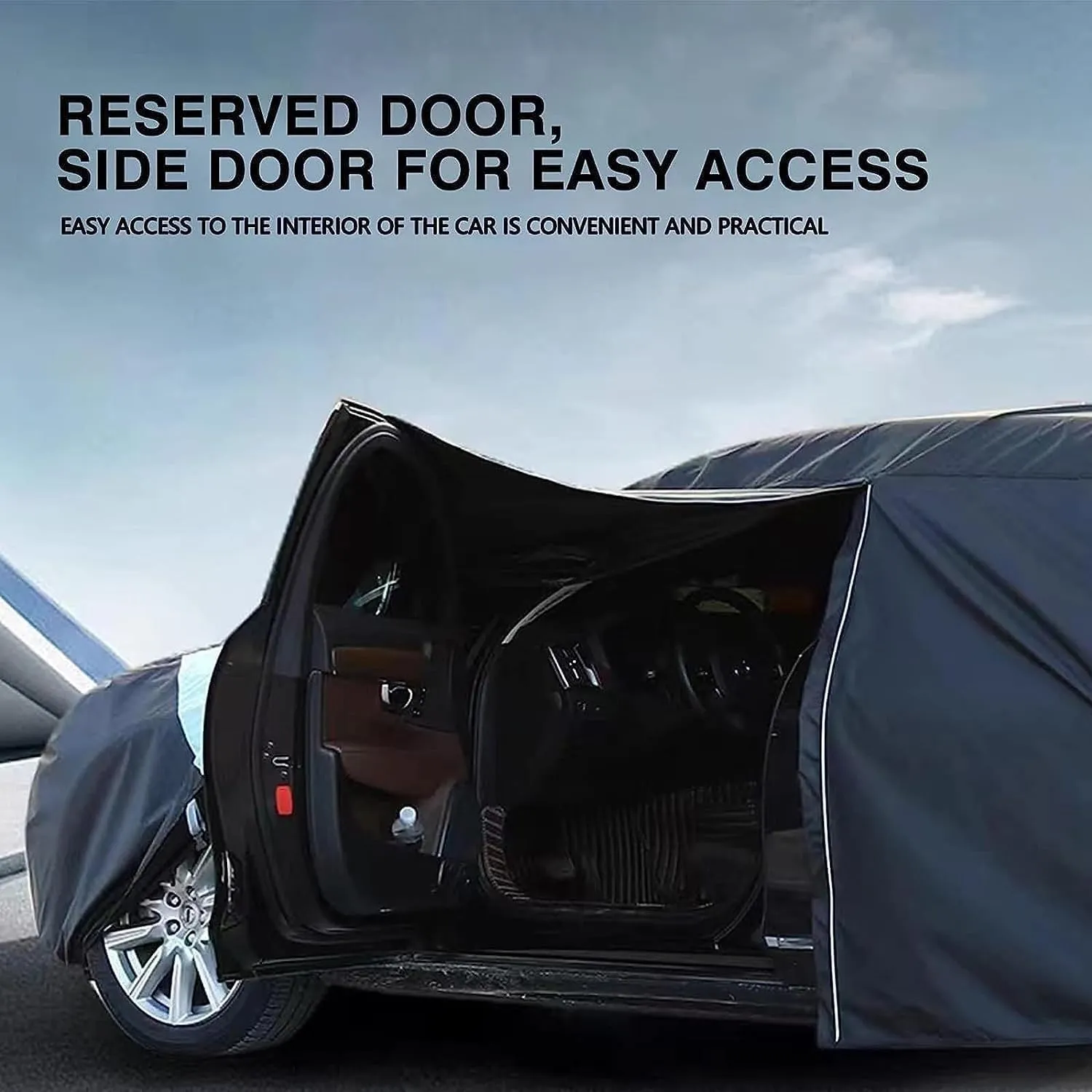 Car Cover Waterproof Compatible with Ligier Js50 Hatchback 2013 Outdoor Car Covers All Weather Waterproof Breathable Large Car Cover with Zipper,Custom Full Car Cover,for Snow Rain Dust Protection ( C