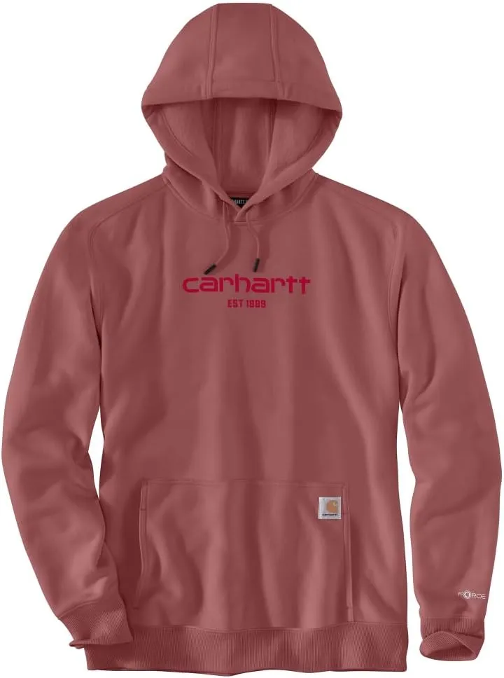 Carhartt Men's Force Relaxed Fit Lightweight Logo Graphic Sweatshirt