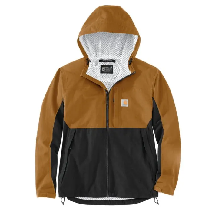 Carhartt Men's Storm Defender Waterproof Jacket - Relaxed Fit - Lightweight Packable