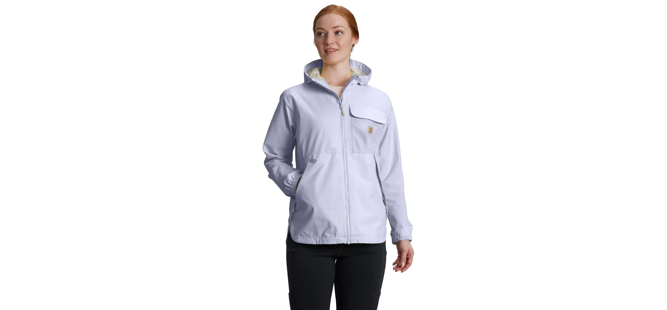 Carhartt Women's Storm Defender Loose Fit Lightweight Hooded Packable Jacket 106904