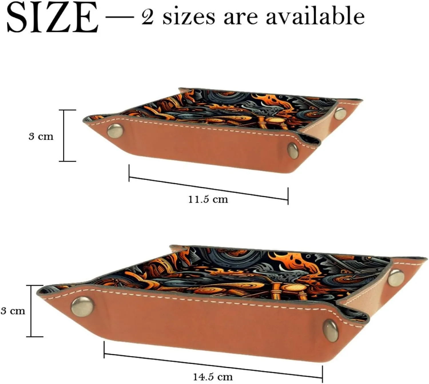 Cartoon Motorcycle Stacking Jewelry Organizer Trays, Small Drawer Organizer Tray for Jewelry, Bracelets, Earrings, Rings, Convenient and Stylish