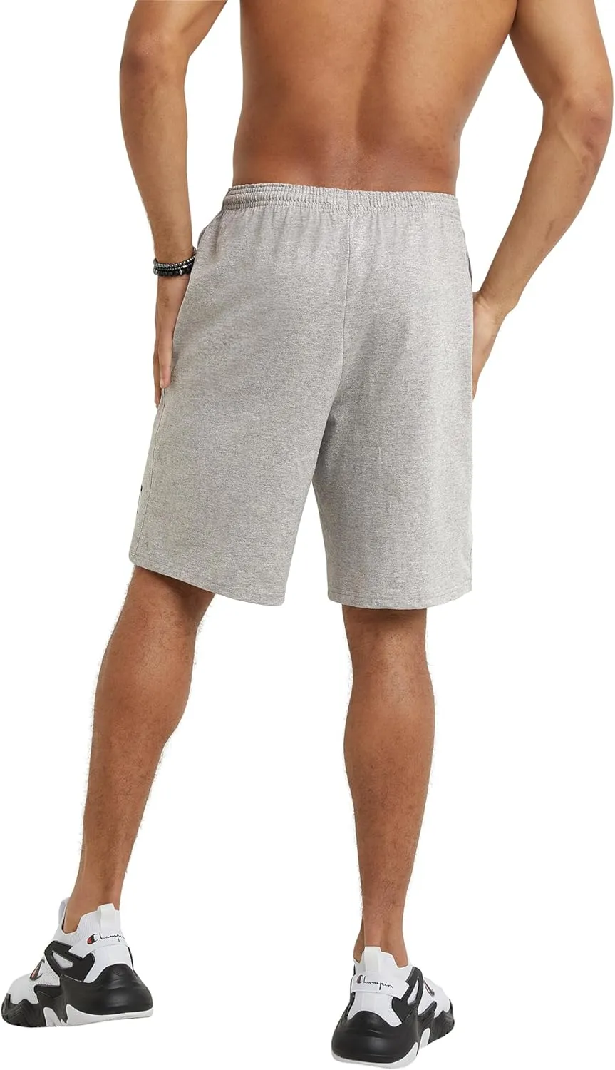 Champion Men's Lightweight Lounge Jersey Knit Shorts, Weekend Shorts (Reg. Or Big & Tall)