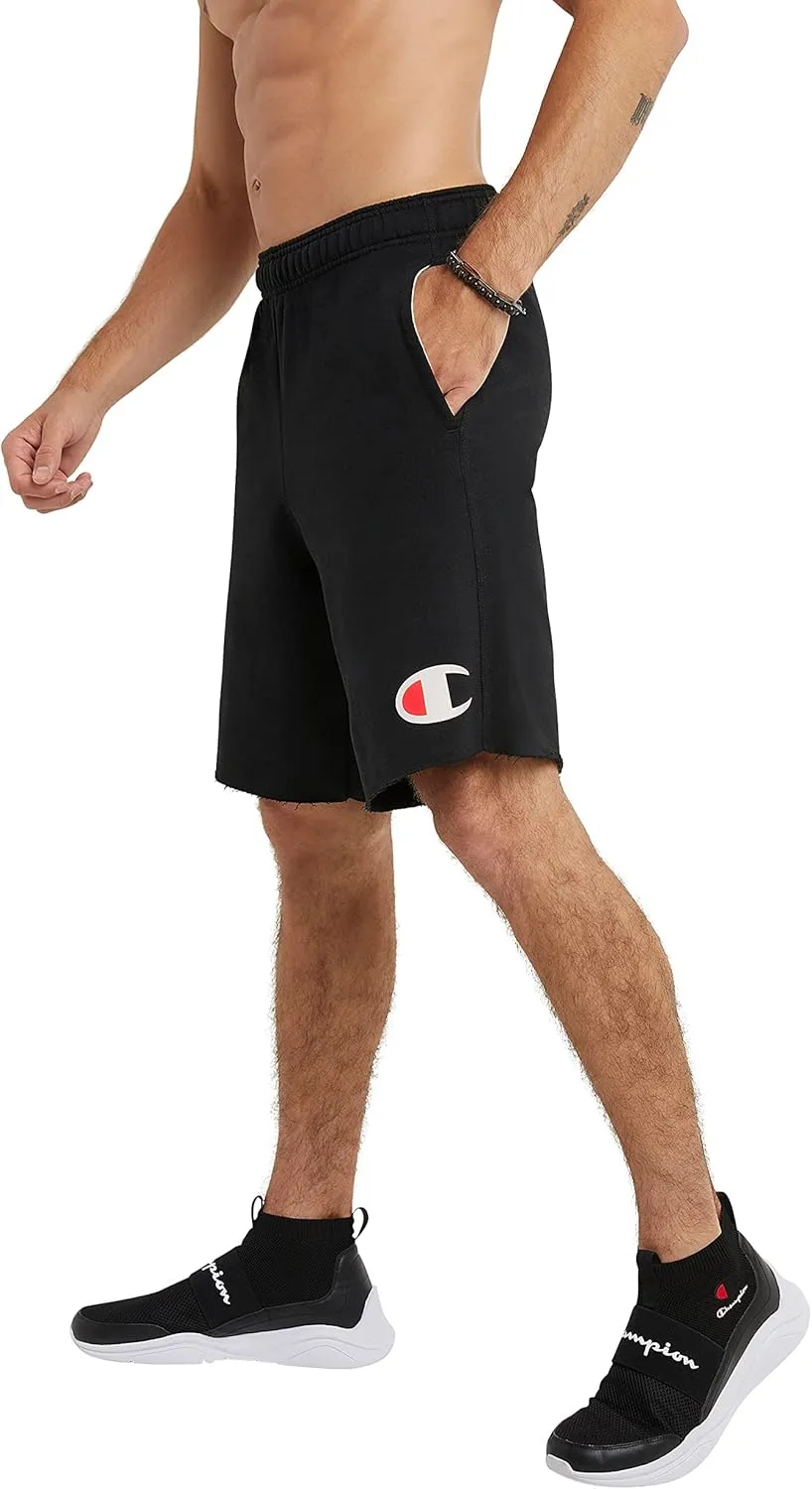 Champion Men's Lightweight Lounge Jersey Knit Shorts, Weekend Shorts (Reg. Or Big & Tall)