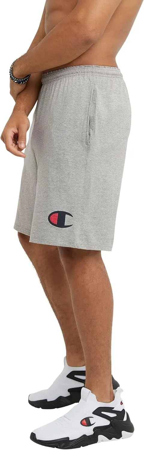 Champion Men's Lightweight Lounge Jersey Knit Shorts, Weekend Shorts (Reg. Or Big & Tall)