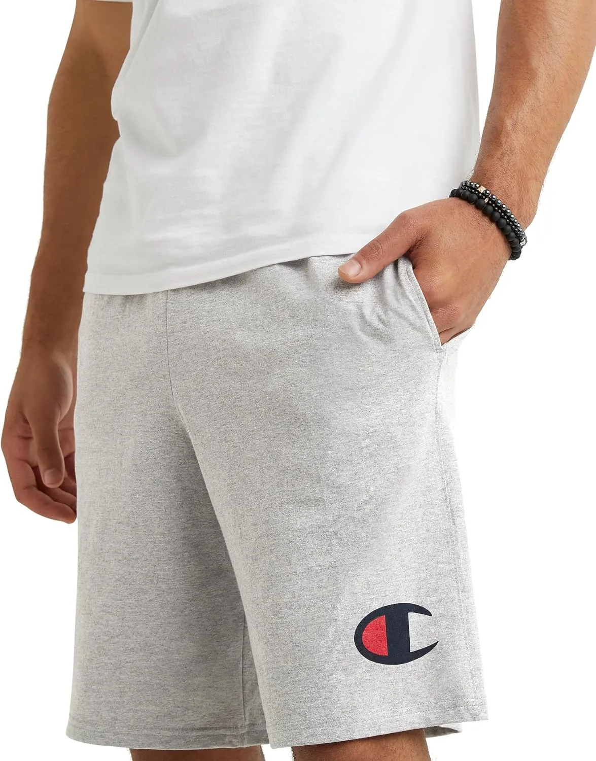 Champion Men's Lightweight Lounge Jersey Knit Shorts, Weekend Shorts (Reg. Or Big & Tall)