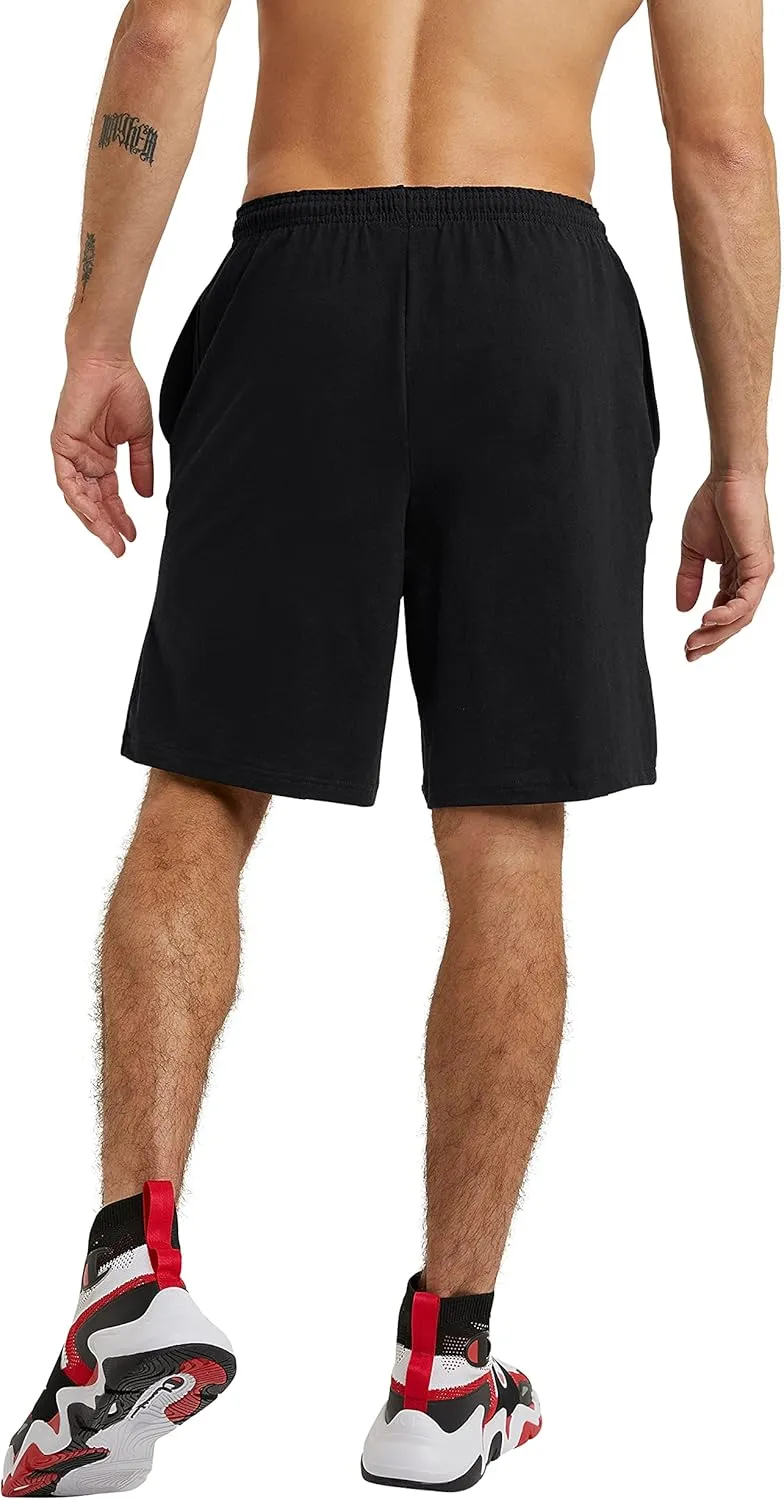 Champion Men's Lightweight Lounge Jersey Knit Shorts, Weekend Shorts (Reg. Or Big & Tall)