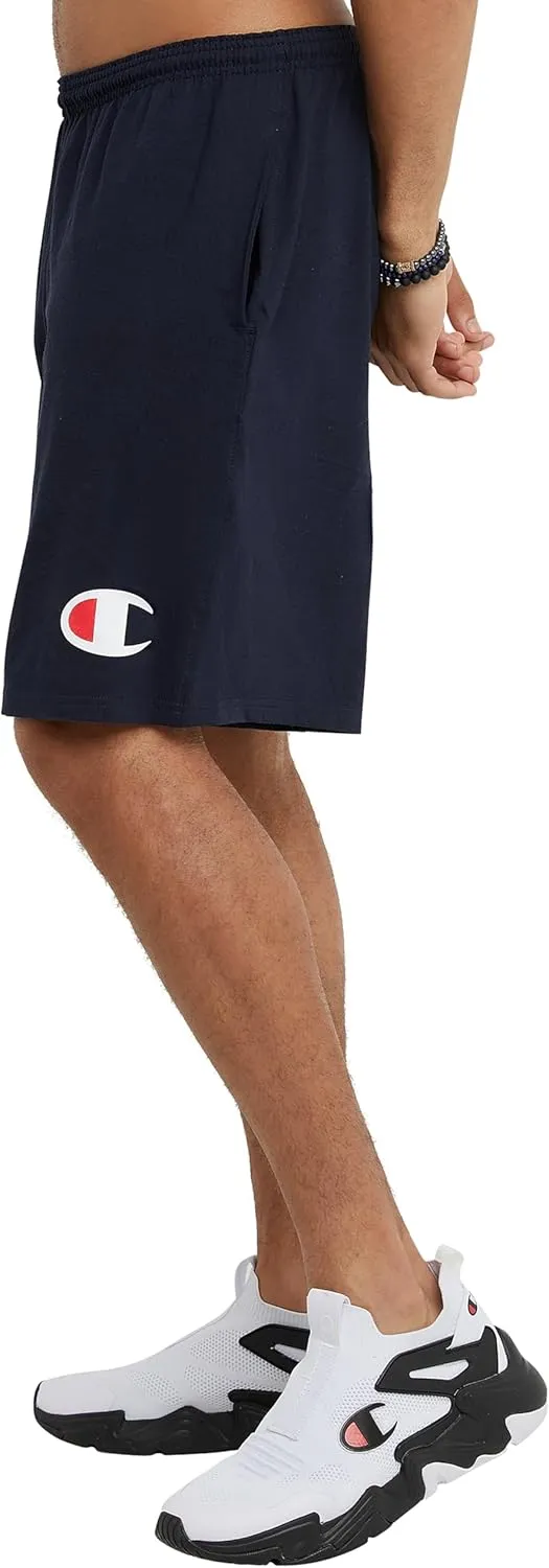 Champion Men's Lightweight Lounge Jersey Knit Shorts, Weekend Shorts (Reg. Or Big & Tall)
