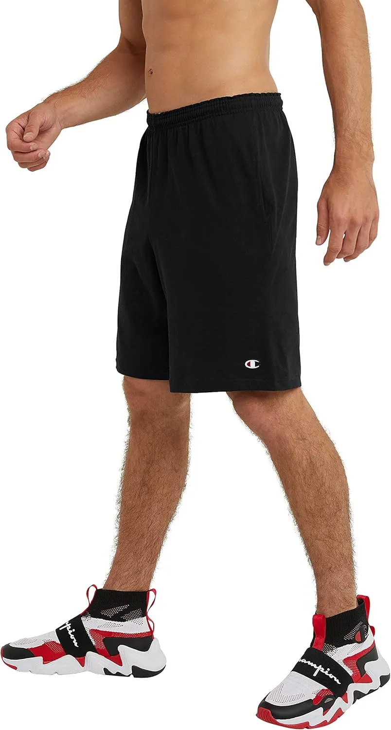 Champion Men's Lightweight Lounge Jersey Knit Shorts, Weekend Shorts (Reg. Or Big & Tall)