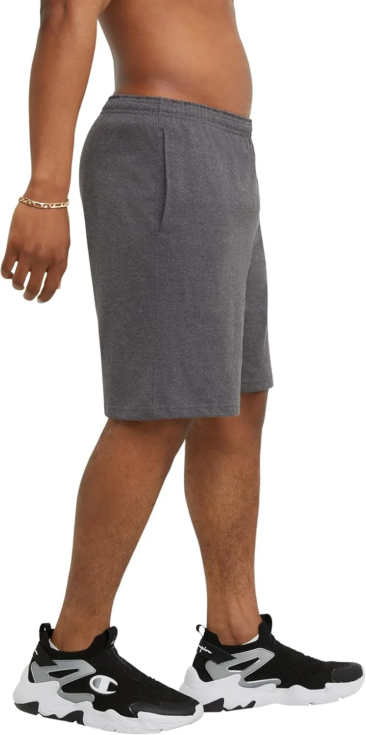 Champion Men's Lightweight Lounge Jersey Knit Shorts, Weekend Shorts (Reg. Or Big & Tall)
