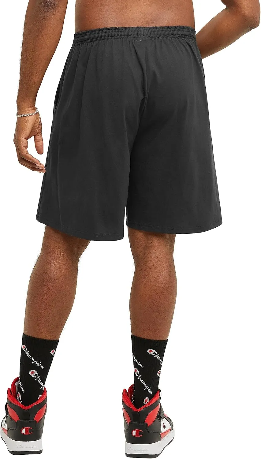 Champion Men's Lightweight Lounge Jersey Knit Shorts, Weekend Shorts (Reg. Or Big & Tall)