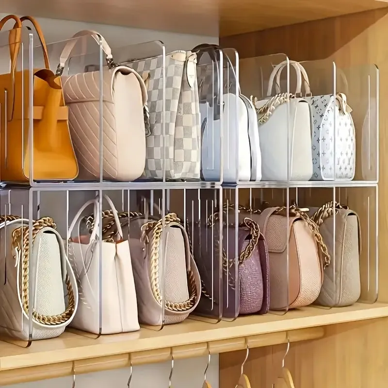 Chic Women's Tote Bag   Free Acrylic Handbag Organiser
