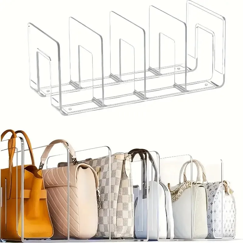 Chic Women's Tote Bag   Free Acrylic Handbag Organiser