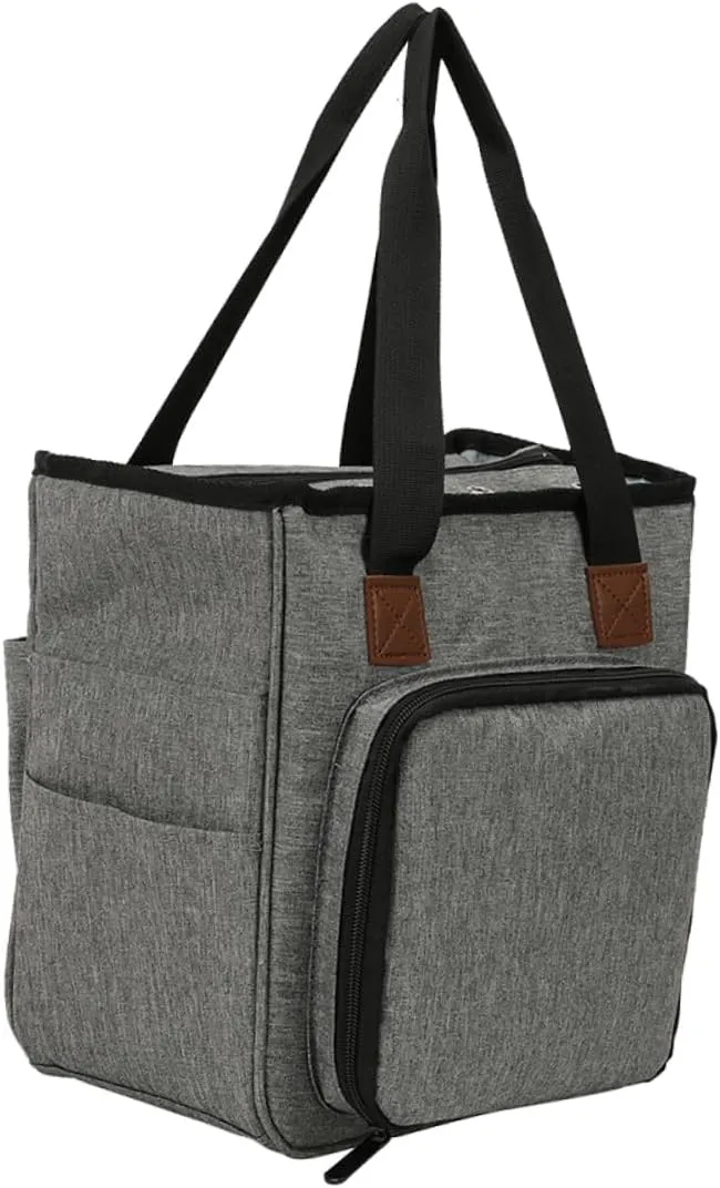 CIMAXIC Fashionable Woolen Yarn Bag Multi-Compartment Home Organizer Shoulder Strap