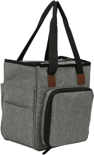 CIMAXIC Fashionable Woolen Yarn Bag Multi-Compartment Home Organizer Shoulder Strap